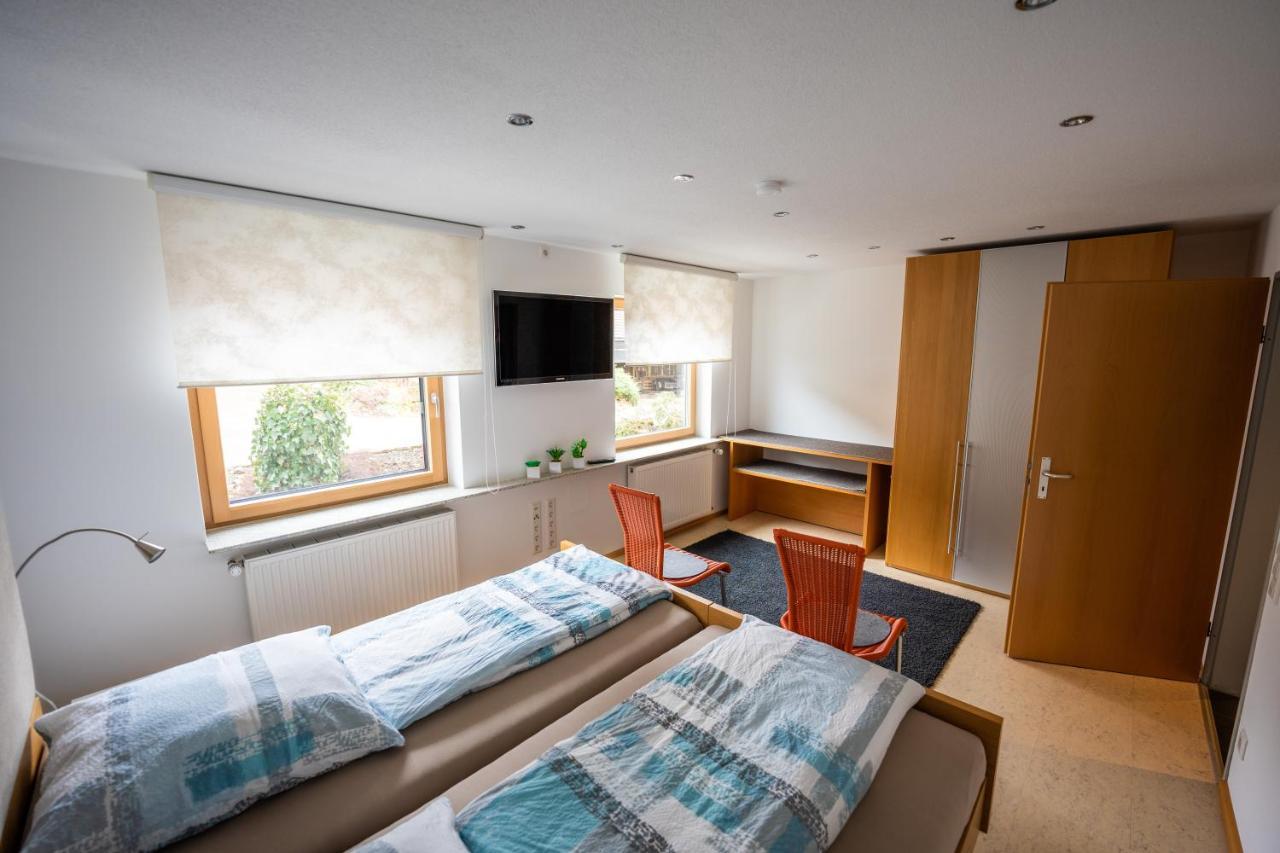 Laendliche 2-Zimmer Wohnung Bad Ditzenbach Exterior foto
